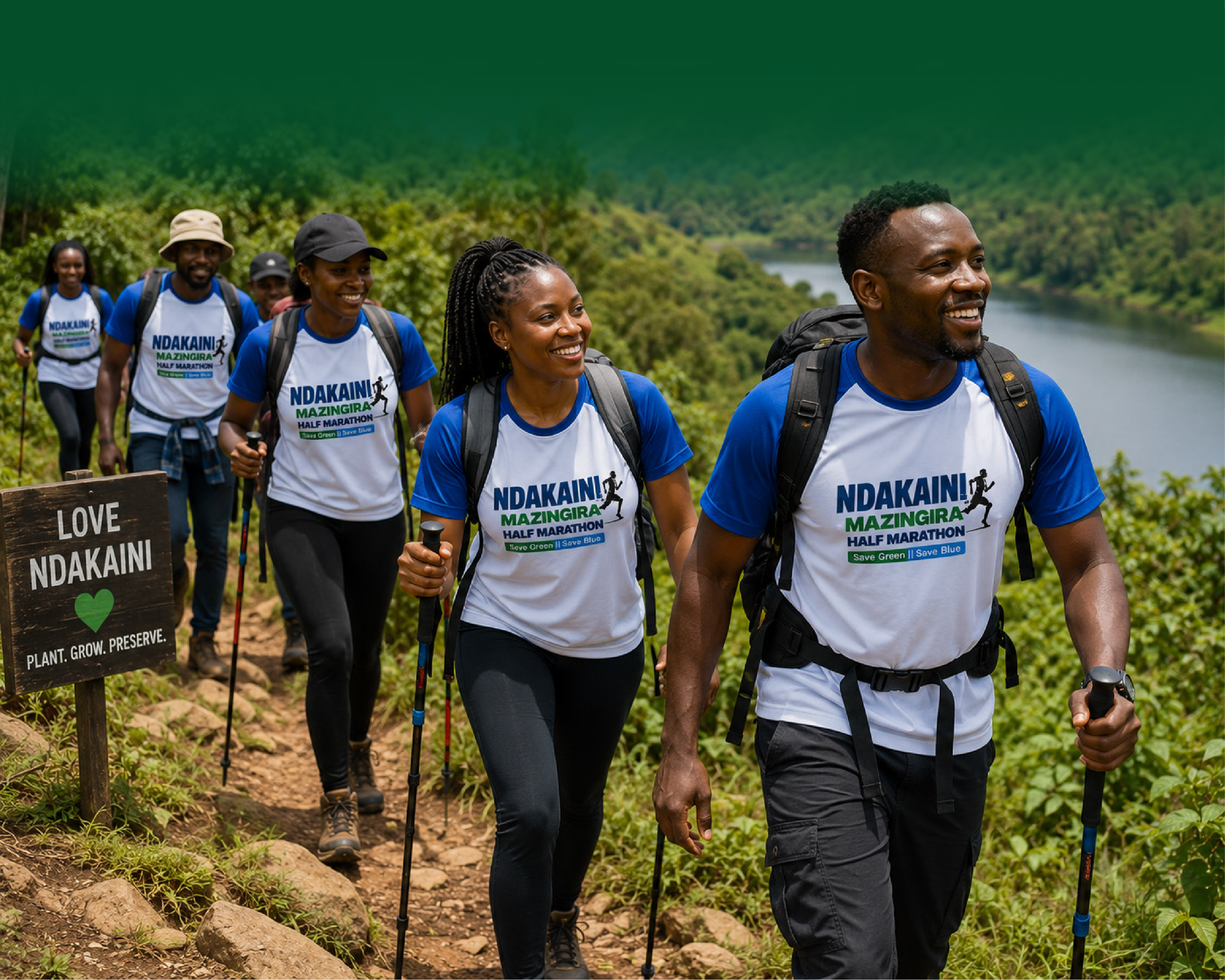 Ndakaini Source Treck programme